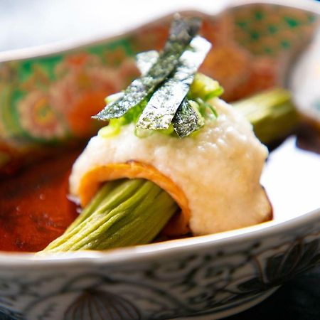 Yufuin Ryokan Dining Kitchen Zen Exterior photo