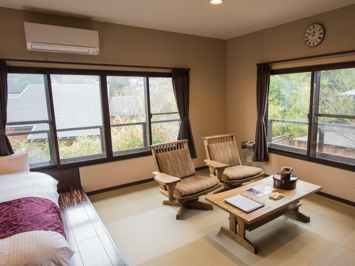 Yufuin Ryokan Dining Kitchen Zen Exterior photo