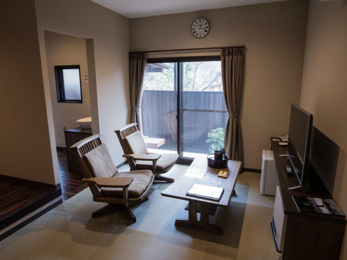 Yufuin Ryokan Dining Kitchen Zen Exterior photo